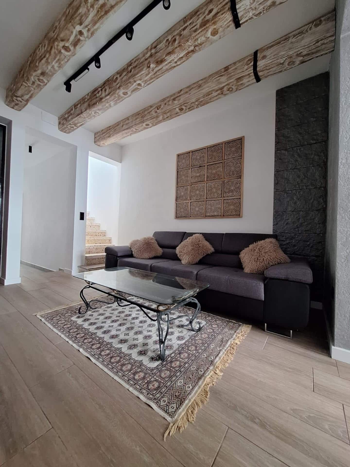 Living room: sofa